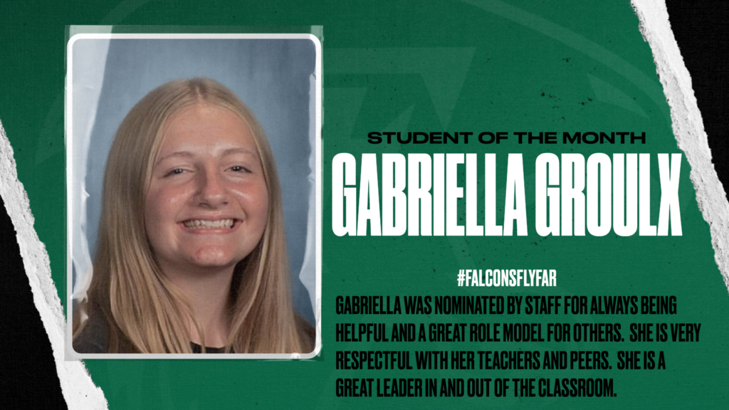 December Students of the Month