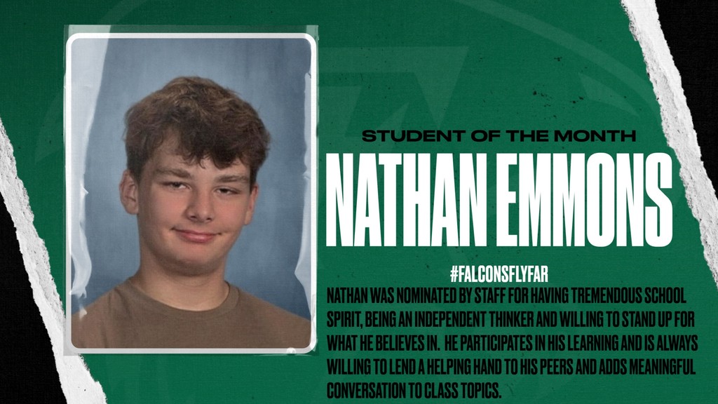 January Students of the Month