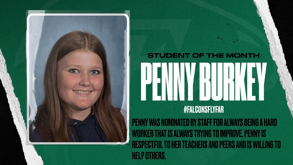 January Students of the Month