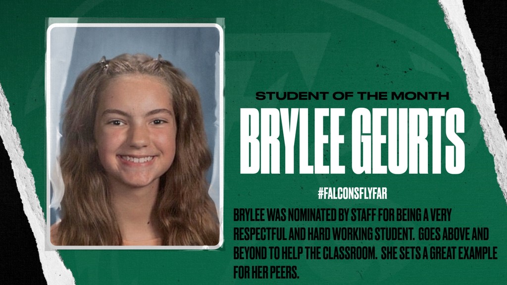 student of the month