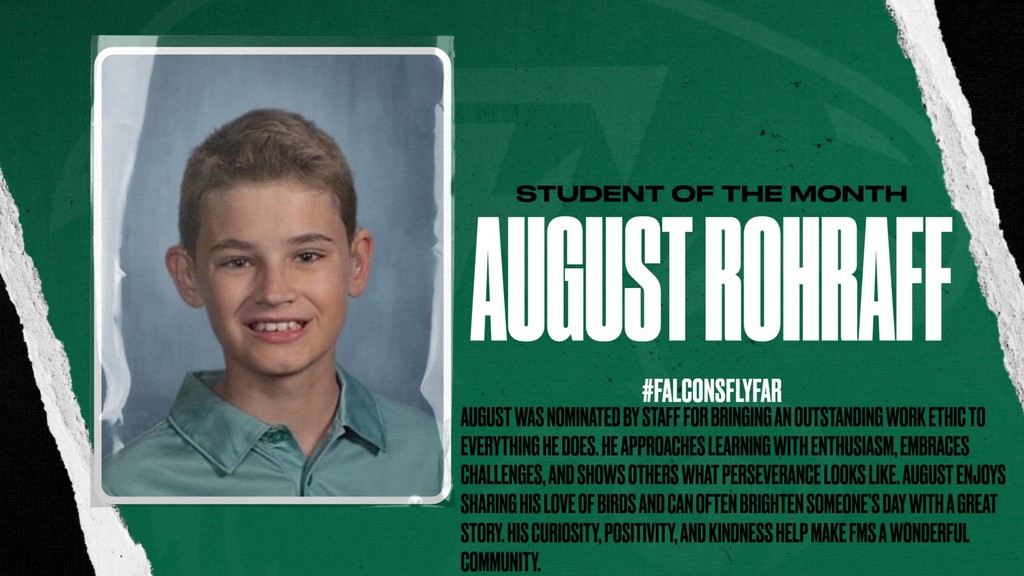 student of the month