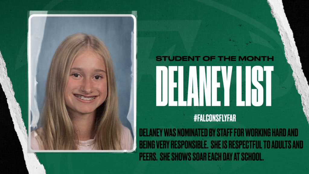 March Students of the Month