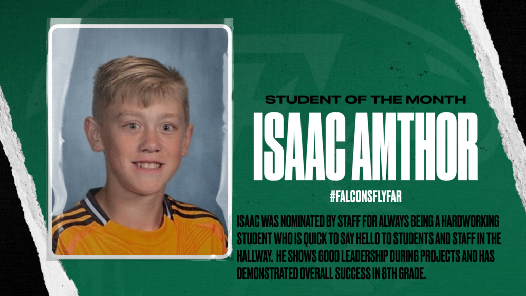 March Students of the Month