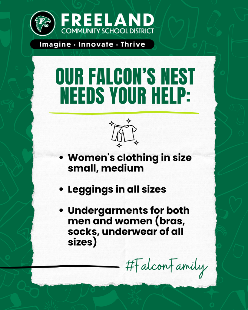 26 Falcon's Nest Needs