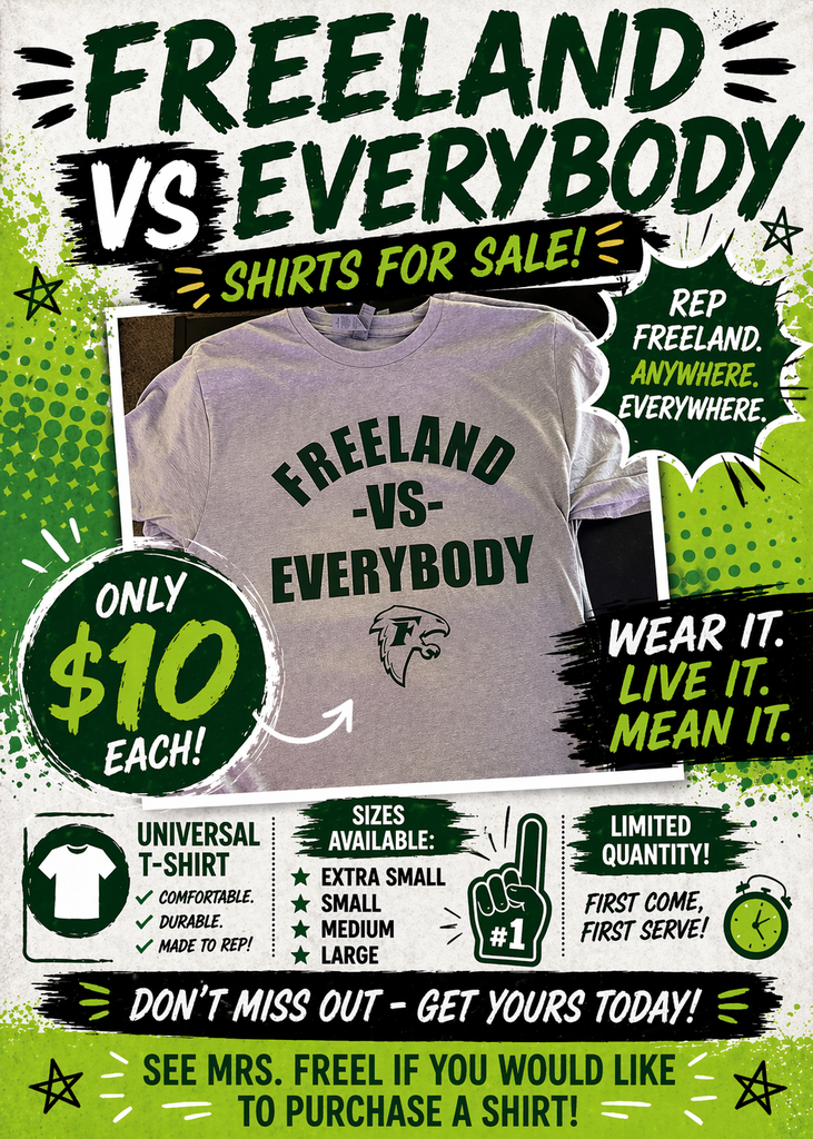 Freeland tshirts