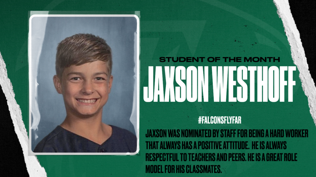 student of the month