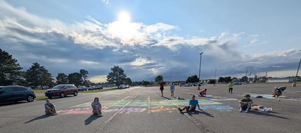 Chalk the Parking Lot