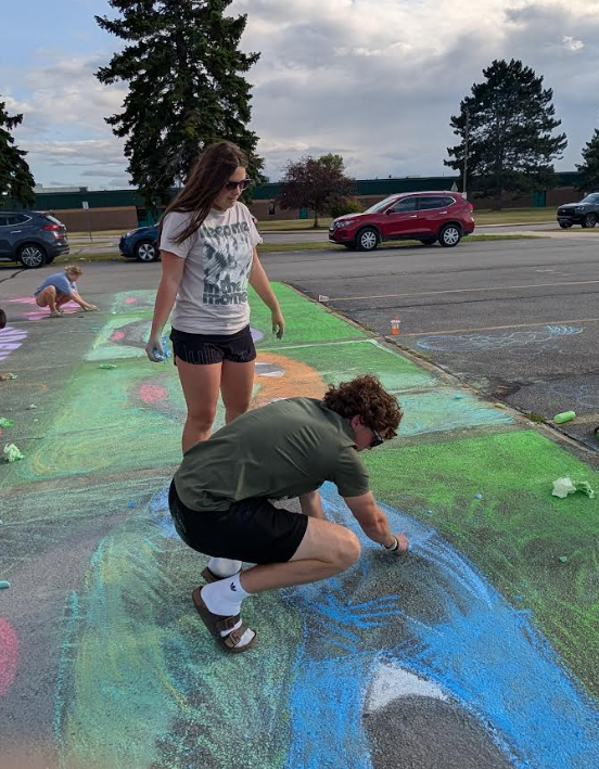 Chalk the Parking Lot