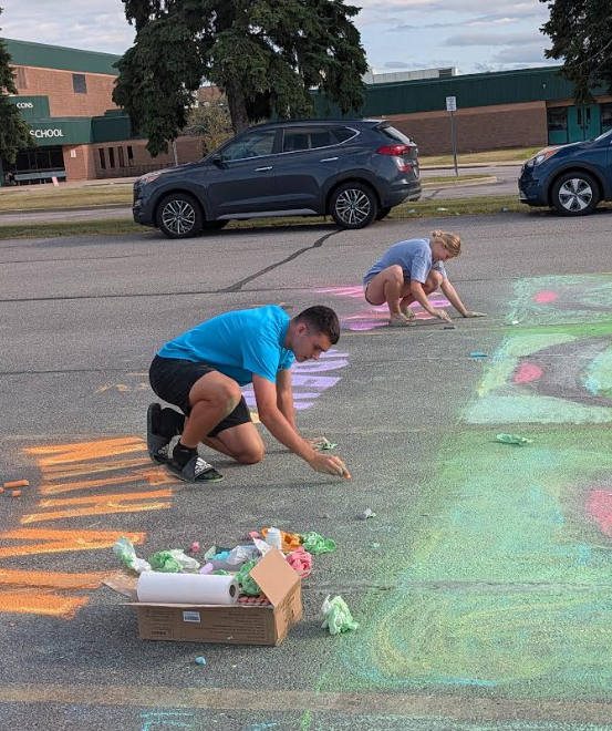 Chalk the Parking Lot