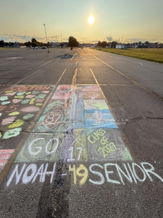 Chalk the Parking Lot