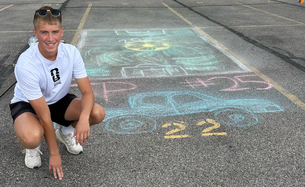 Chalk the Parking Lot