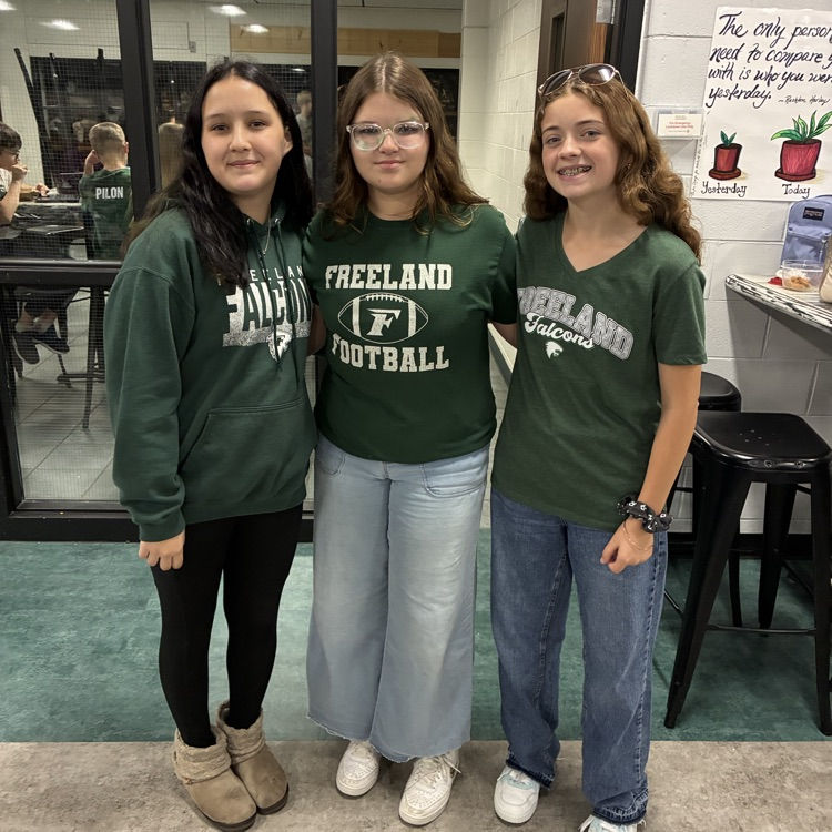 green and white