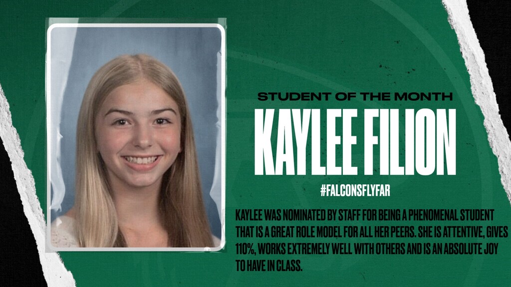Student of the Month