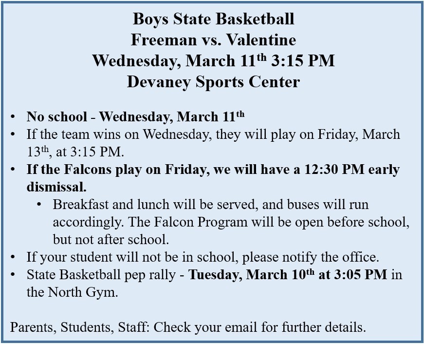 Boys State Basketball information