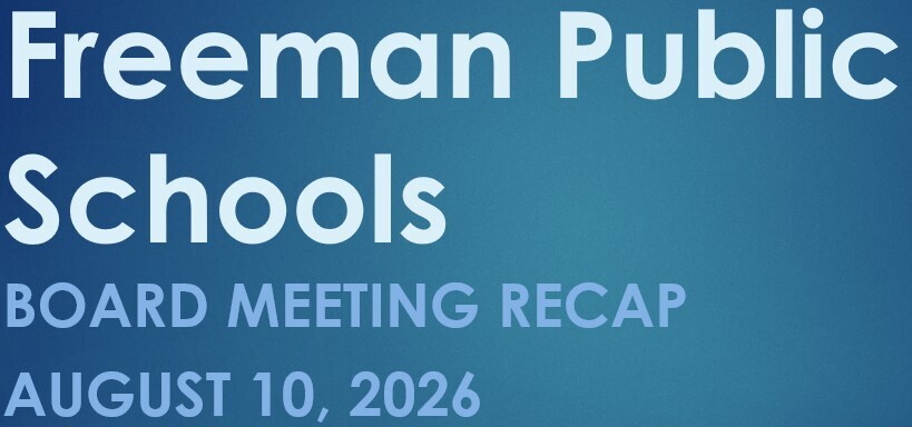 August 2026 Board meeting recap