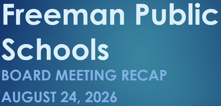 August 24 Meeting recap
