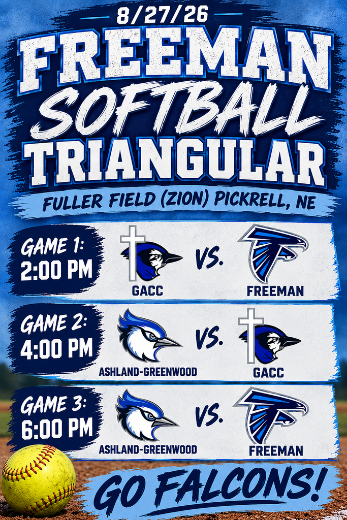 Freeman Softball Triangular
