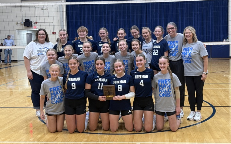 JH volleyball team