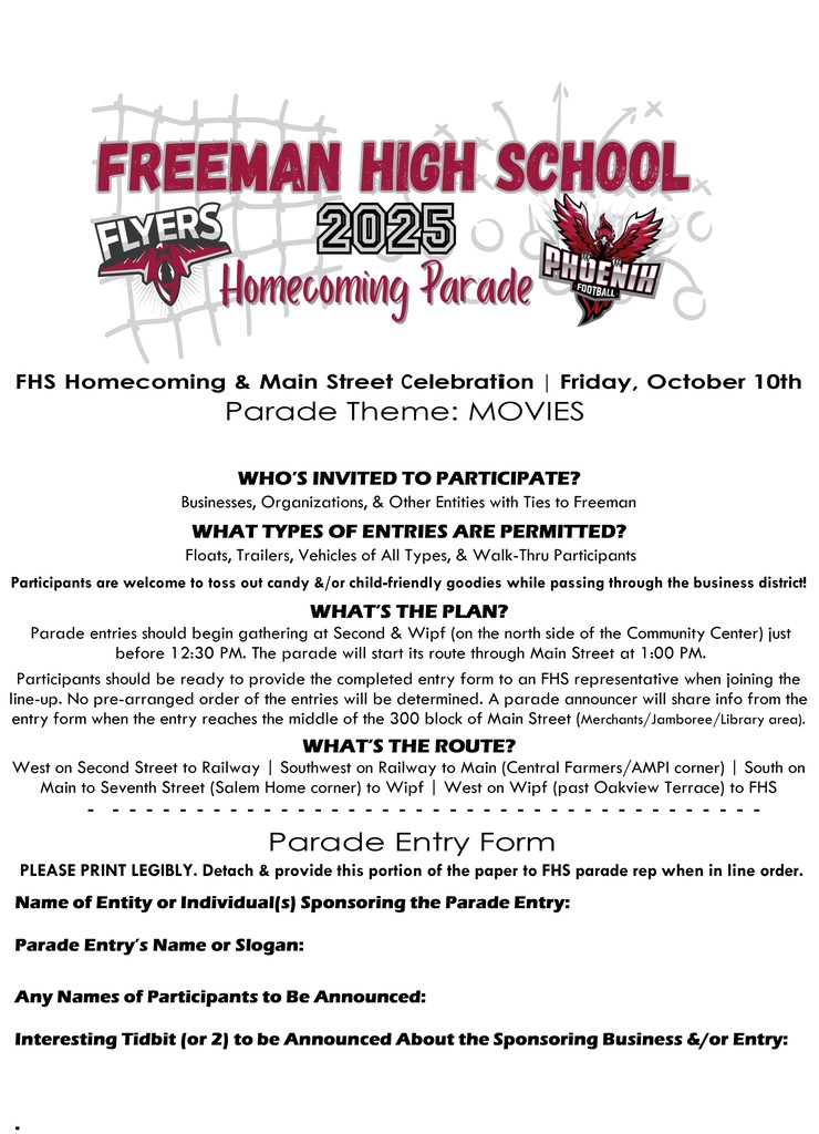 parade info