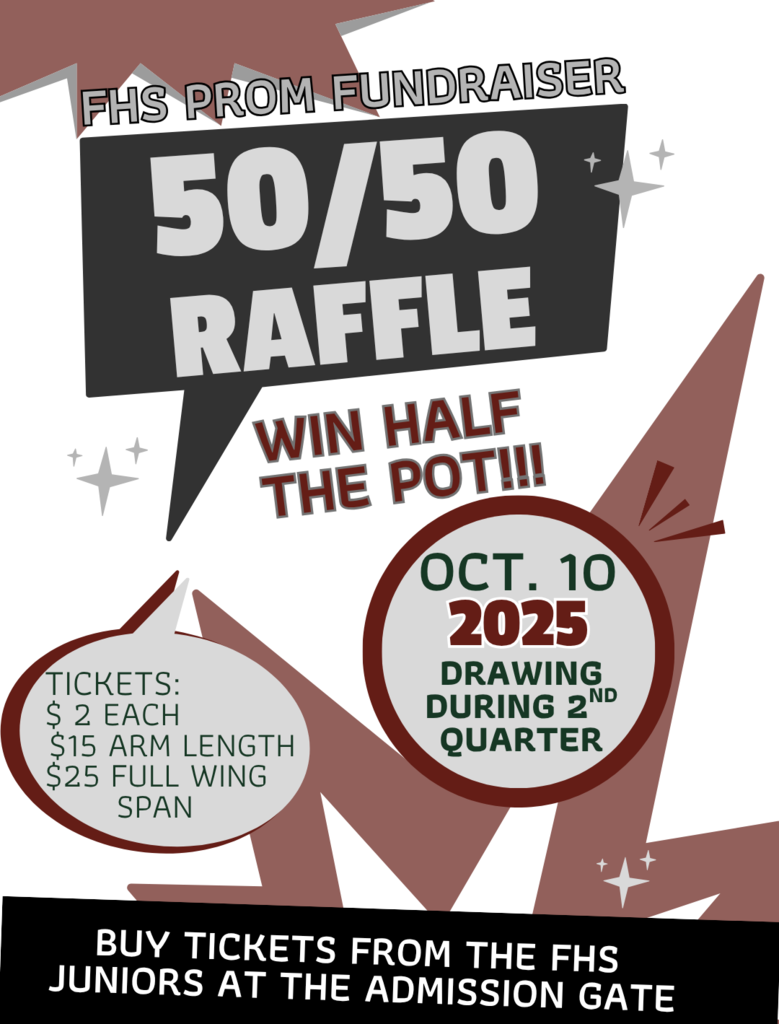 Jr. Class 50-50 Raffle ad