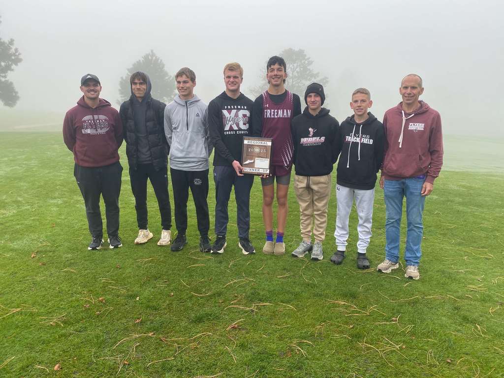 Boys XC Region 3B Runner up team