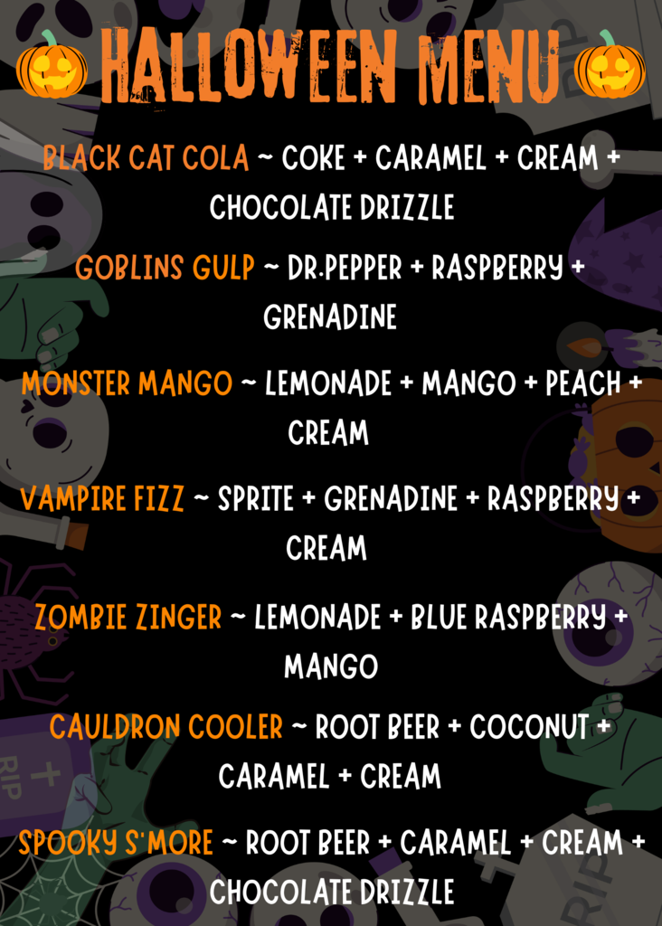 Menu Halloween