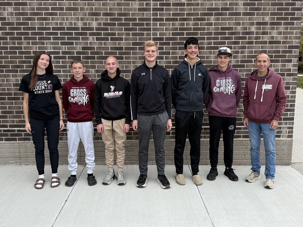 2025 State XC runners and coach