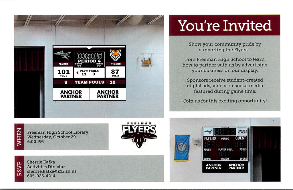 Display Board Sponsors meeting