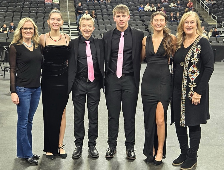 FHS all-state quartet and directors