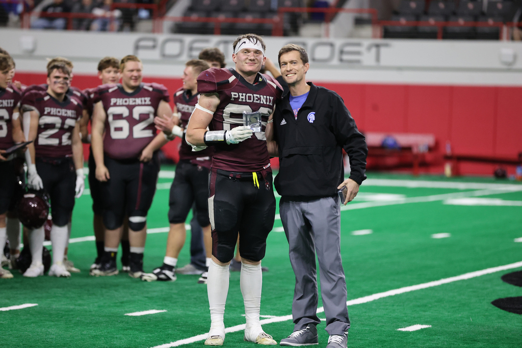 Tate Sorensen - outstanding lineman