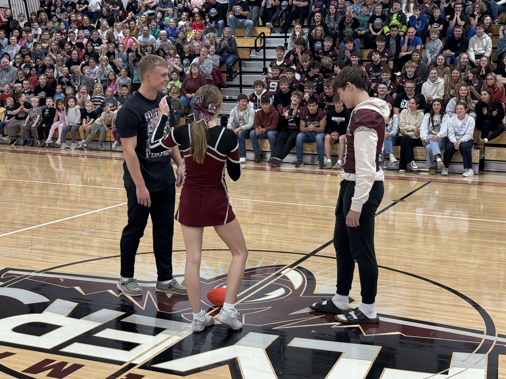 pep rally game final matchup