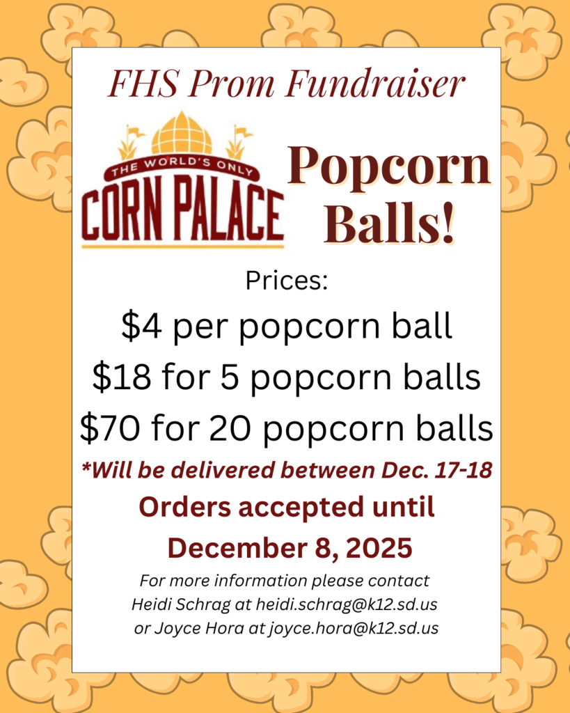Popcorn ball fundraiser jr class