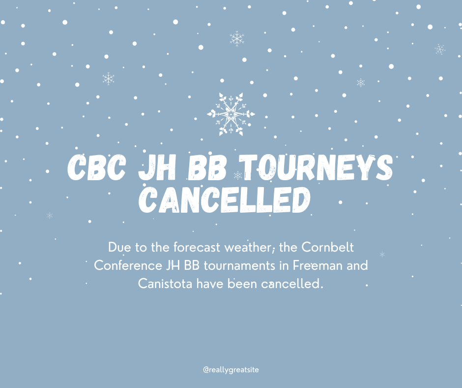 CBC tourneys cancelled