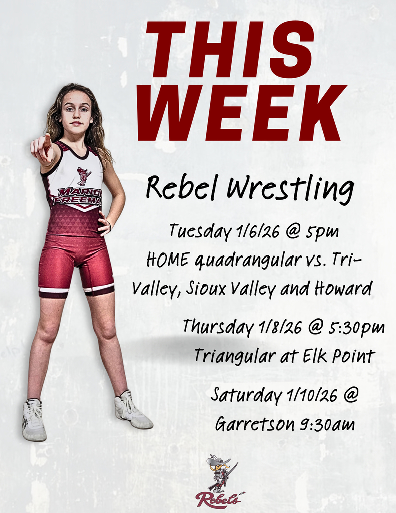 Rebel Wrestling week of 1-5-26