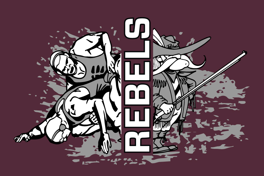 Rebels Wresting logo