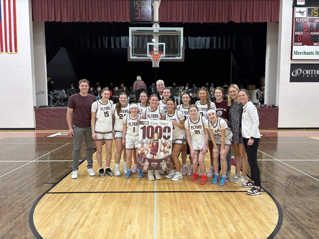 GBB team Rylee Peters 1000 points