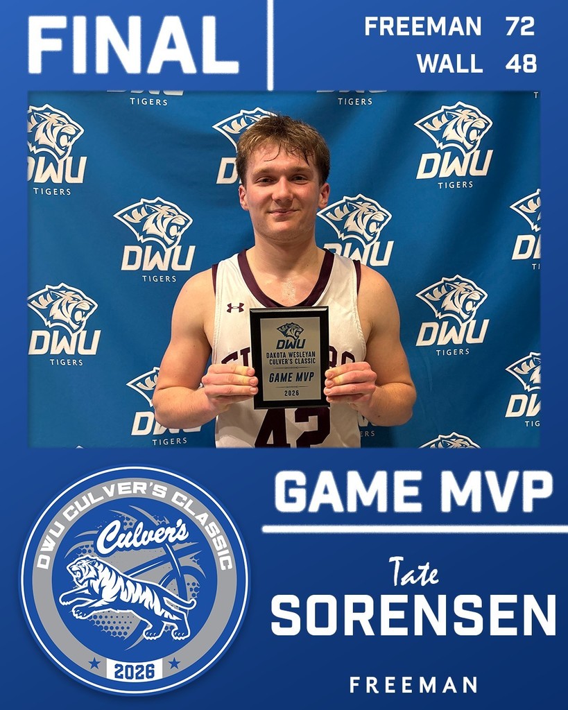 Tate Sorensen DWU Culvers Classic MVP