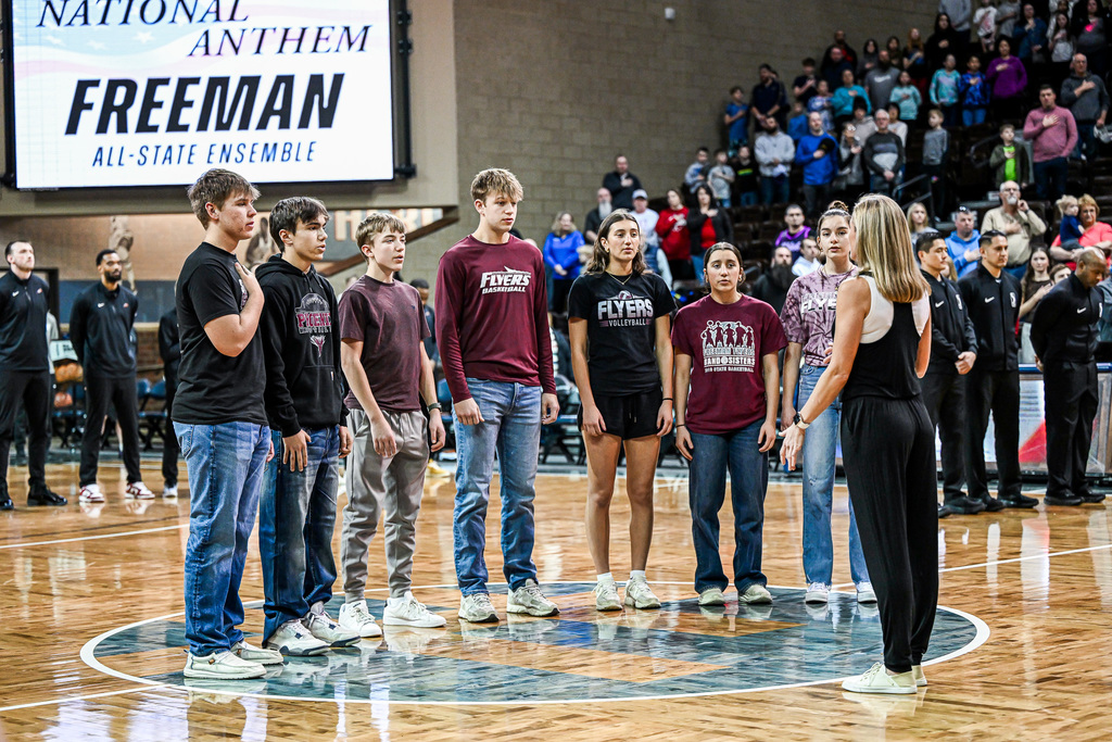 The Freeman High School All-State Chorus Ensemble