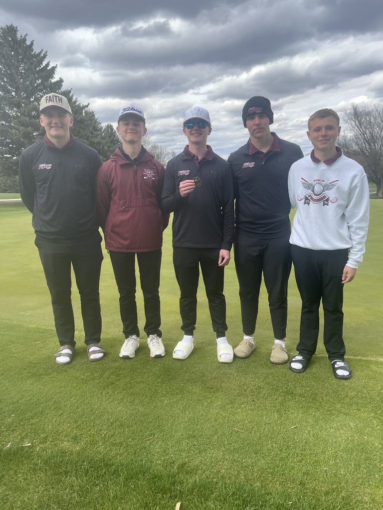 Flyers Golf headed to Dell Rapids Tuesday and came away with a 3rd place finish as a team. Top 10 finisher was Thor Aanenson placing 7th. Wings Up!