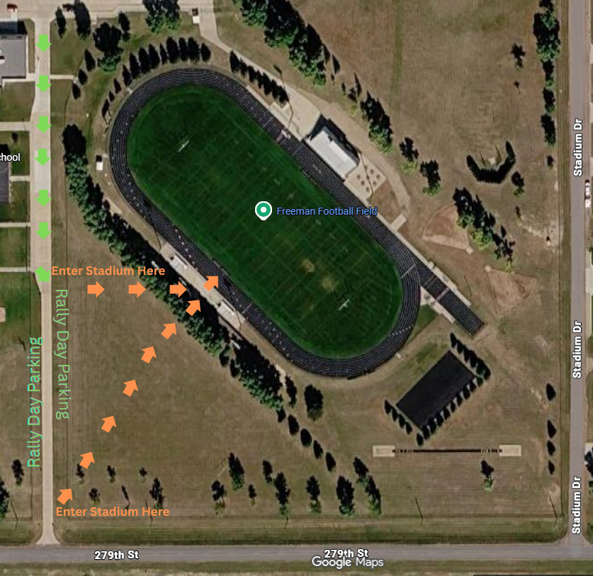 Rally Day Parking