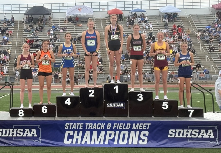 LB 8th in 400m