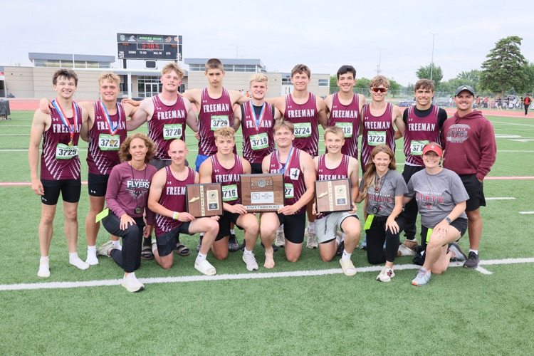Boys 3rd place state track