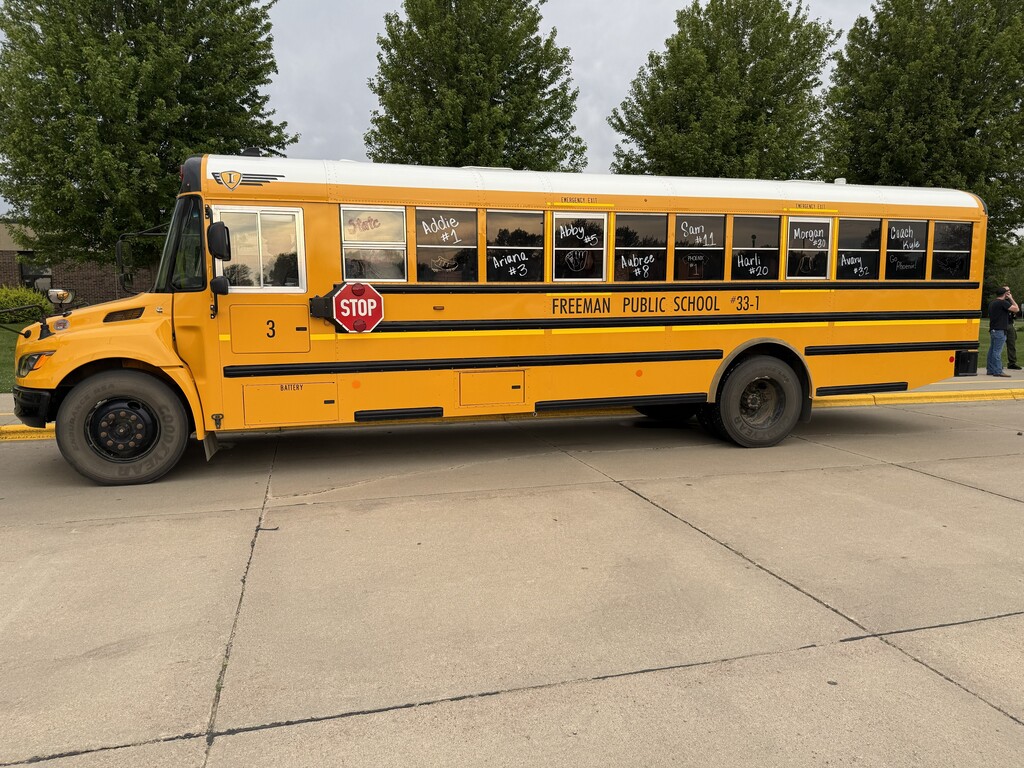 Freeman side of bus