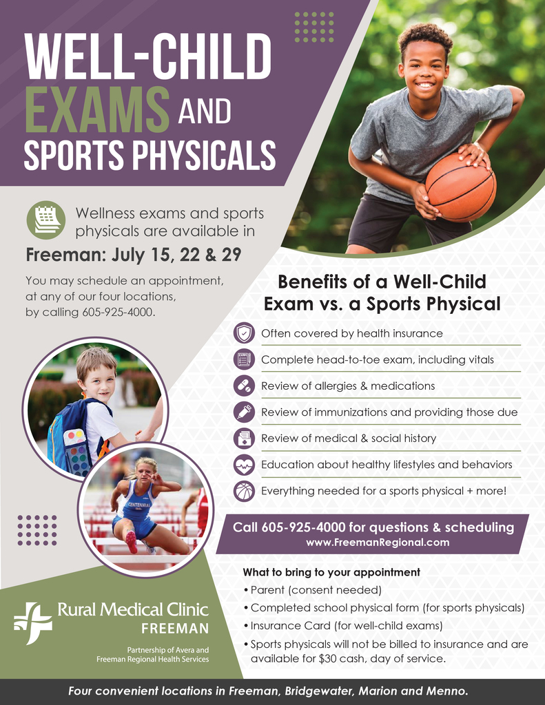 2026 sports physicals at RMC