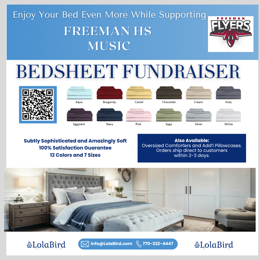 FHS Music bedsheets fundraiser