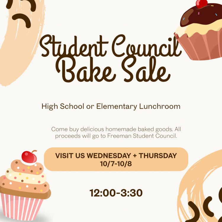 student council bake sale