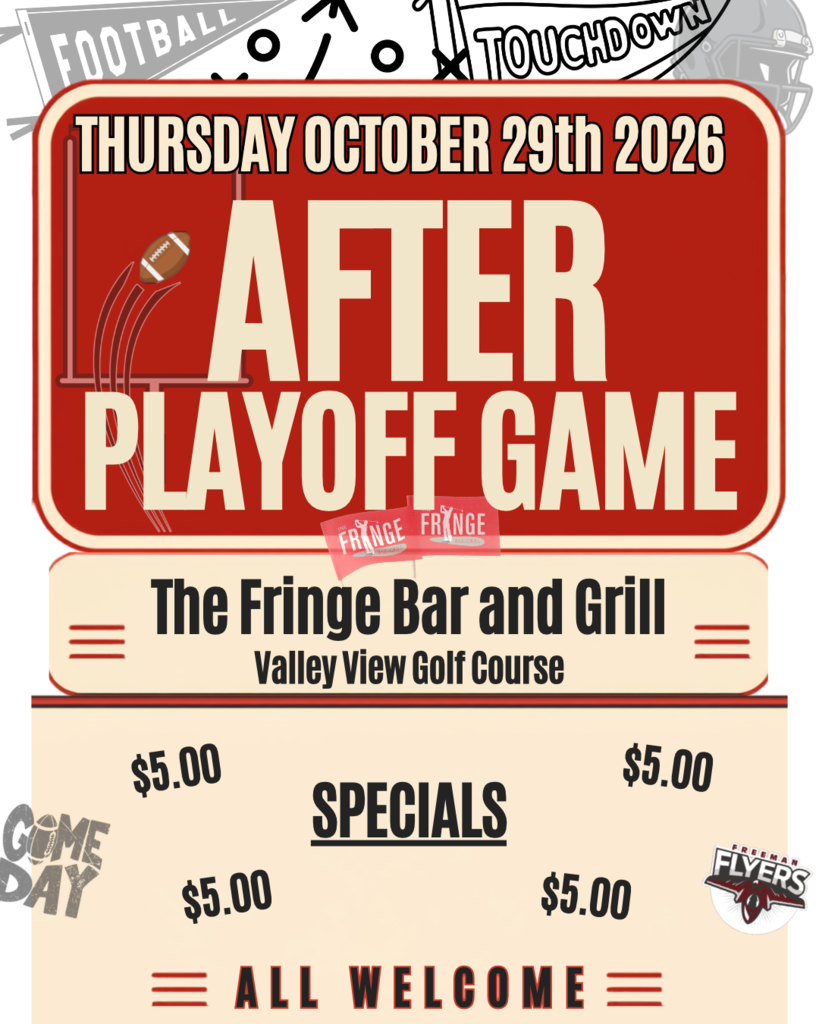 Post game at The Fringe 9-29-26