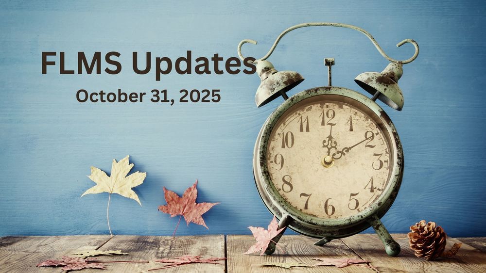 An antique old fashioned alarm clock and autumn leaves.