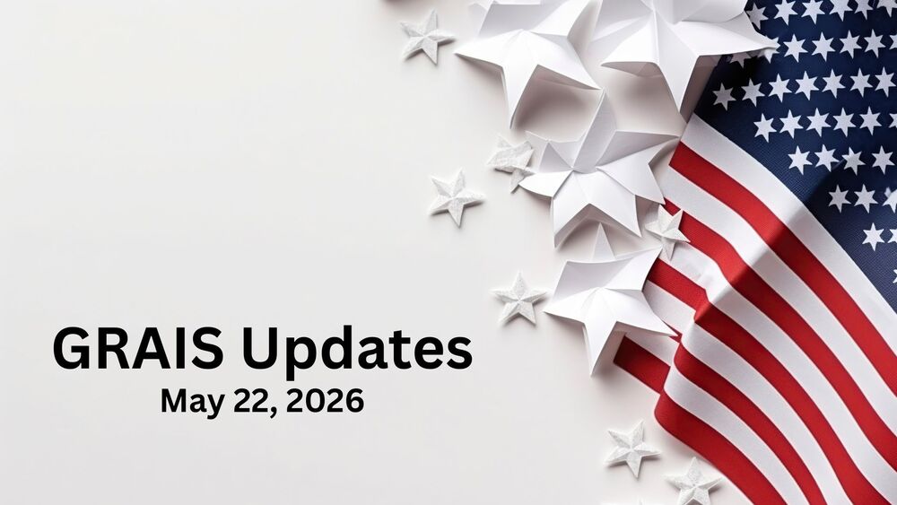 An American flag with white paper stars.