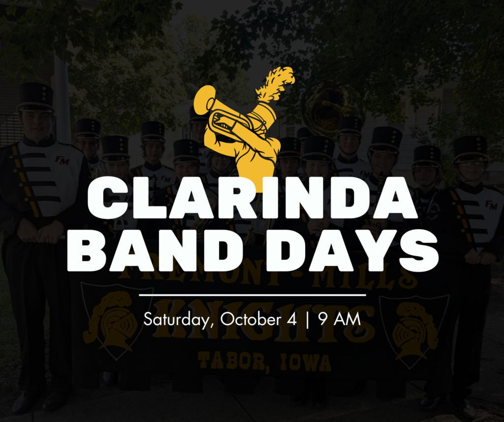 Fremont-Mills Clarinda Band Days